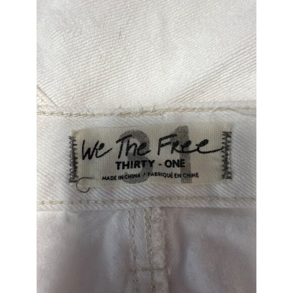 We The Free By Free People Womens Sidecar Mini Denim Skirt Size 31 - Picture 6 of 11